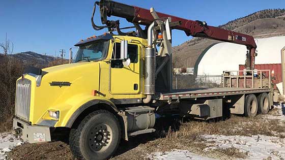 255K Crane and Kenworth Truck Package - SOLD