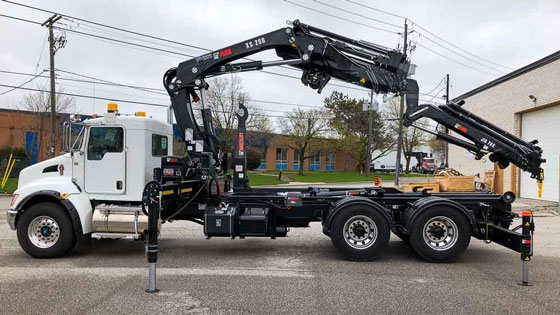 HIAB 288E HiPro Crane and Multilift XR10.51 on Kenworth Truck - SOLD