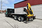 HIAB Effer 100-4S Crane and Green International Truck Package - SOLD