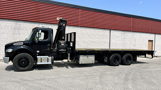 X-HiDuo 188E-5 Crane on Freightliner Truck Work-Ready Package - SOLD