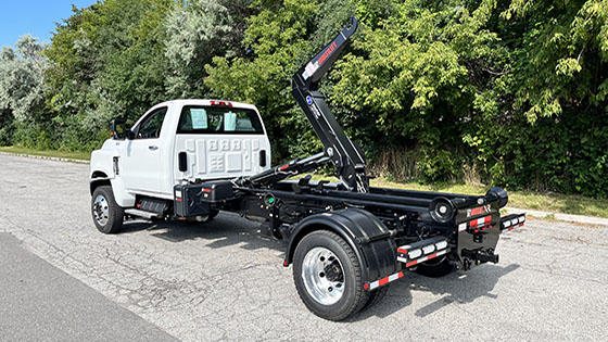 Multilift XR7L Hooklift on International Truck Work-Ready Package - SOLD