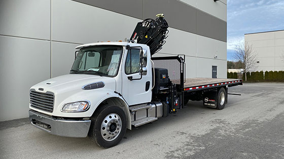 158E-5 Crane with Freightliner Truck Work-Ready Package