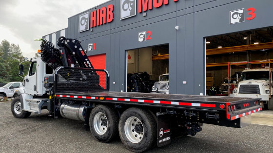 HIAB 352E-8 Crane With Western Star Truck Work-Ready Package for Sale