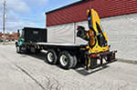 HIAB Effer Crane and Green International Truck Package - SOLD