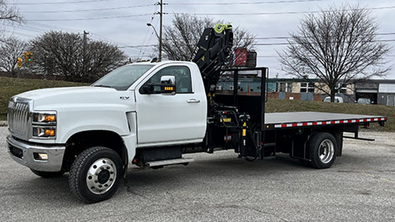 X-CLX 078Bs-3 Crane on International Truck Work-Ready Package - SOLD