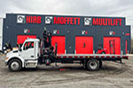 HIAB X-HiDUO 158E-5 Crane with Kenworth Truck Work-Ready Package for Sale