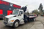 HIAB X-HiDUO 158E-5 Crane with Kenworth Truck Work-Ready Package for Sale