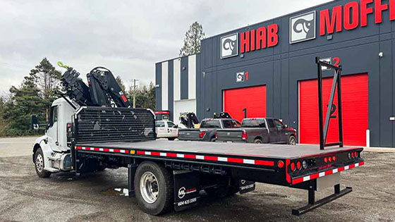 HIAB X-HiDUO 158E-5 Crane with Kenworth Truck Work-Ready Package for Sale