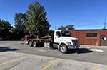 Moffett M8 55.3-10 NX Forklift and Hino Truck Work-Ready Package