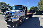 Moffett M8 55.3-10 NX Forklift and Hino Truck Work-Ready Package