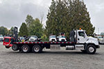 Moffett M8 55.3-10 NX Forklift and Freightliner Truck Work-Ready Package