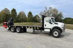 Moffett M8 55.3-10 NX Forklift + International Truck Work-Ready Package for Sale