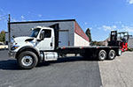 Moffett M8 55.3-10 NX Forklift + International Truck Work-Ready Package for Sale