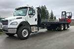 Moffett M8 55.3-10 NX Forklift and Freightliner Truck - SOLD