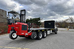 Moffett M8 55.4-12 NX Forklift + Mack Truck Work-Ready Package for Sale