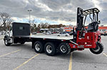 Moffett M8 55.4-12 NX Forklift + Mack Truck Work-Ready Package for Sale