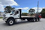 Moffett M8 55.3-10 NX Forklift and International Truck Work-Ready Package