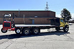 Moffett M8 55.3-10 NX Forklift + International Truck Work-Ready Package for Sale