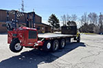 Moffett M8 55.3-10 NX Forklift + International Truck Work-Ready Package for Sale