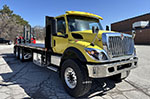 Moffett M8 55.3-10 NX Forklift + International Truck Work-Ready Package for Sale