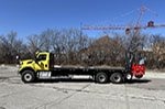 Moffett M8 55.3-10 NX Forklift + International Truck Work-Ready Package for Sale