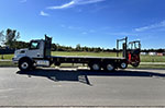 Moffett M8 55.3-10 NX Forklift + Volvo Truck Work-Ready Package for Sale