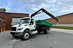 HIAB CLX 088B-3 Crane, Multilift XR7N Hooklift and International Work-Ready Truck Package - SOLD