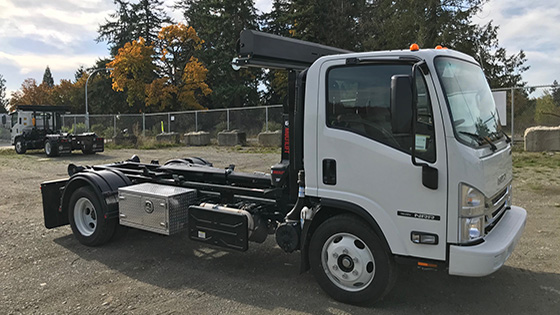 Multilift XR5L Hooklift and Isuzu NRR Truck Package - SOLD