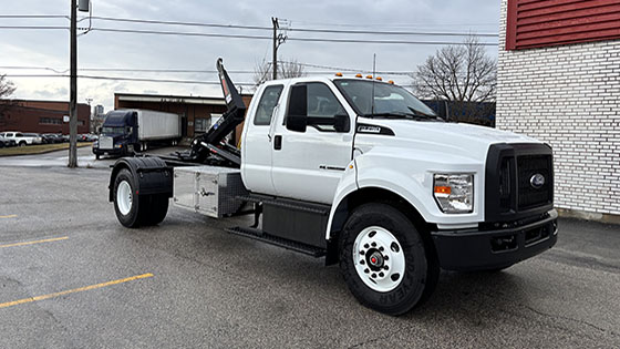 Multilift XR7L Hooklift on Ford Truck Work-Ready Package for Sale